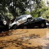Posle katastrofalnih požara, velika oluja u Atini 3
