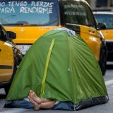 Taksisisti paralizovali Španiju štrajkom protiv Uber-a 4