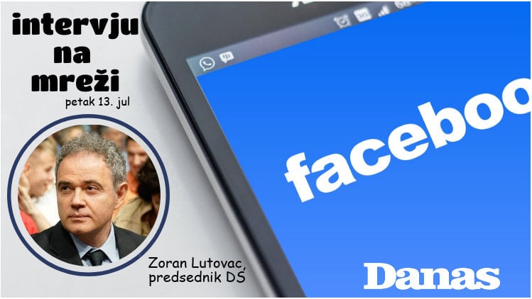 Zoran Lutovac 13. jula odgovara na pitanja na Fejsbuku 1