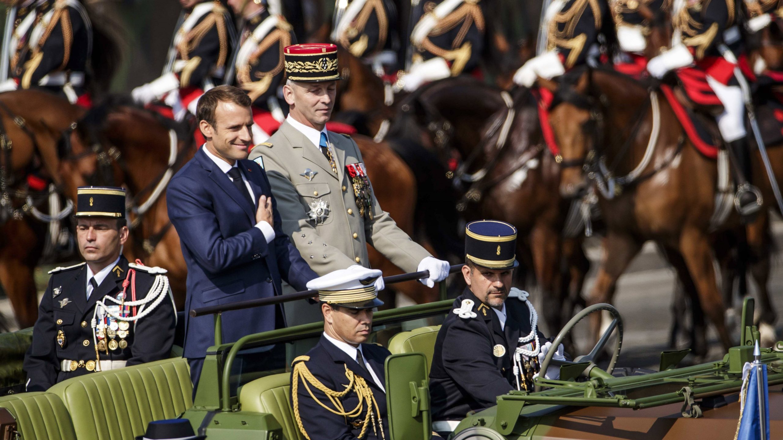 Francuska: Održana vojna parada u čast pada Bastilje 1