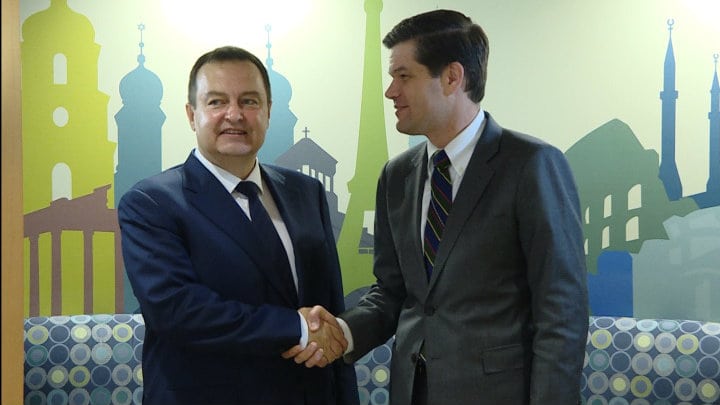 Dačić i Mičel o jačanju bilateralnih odnosa Srbije i SAD 1