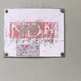 NDNV: Oskranvljena tabla sa imenom udruženja 8