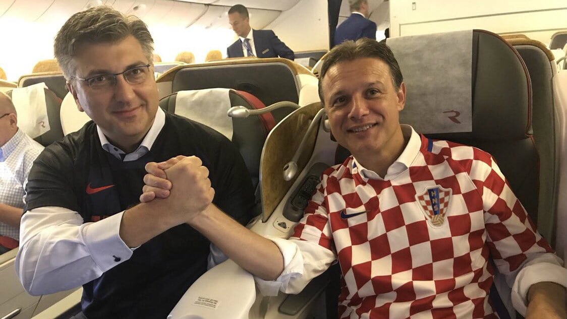 Iz Zagreba u Moskvu otputovalo 1.500 navijača, među njima i Plenković 1