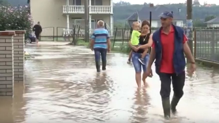 Vanredna situacija zbog poplava na delu teritorije grada Kraljeva 1
