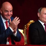 Na zatvaranju Mundijala Putin, Makron, Grabar-Kitarović 12