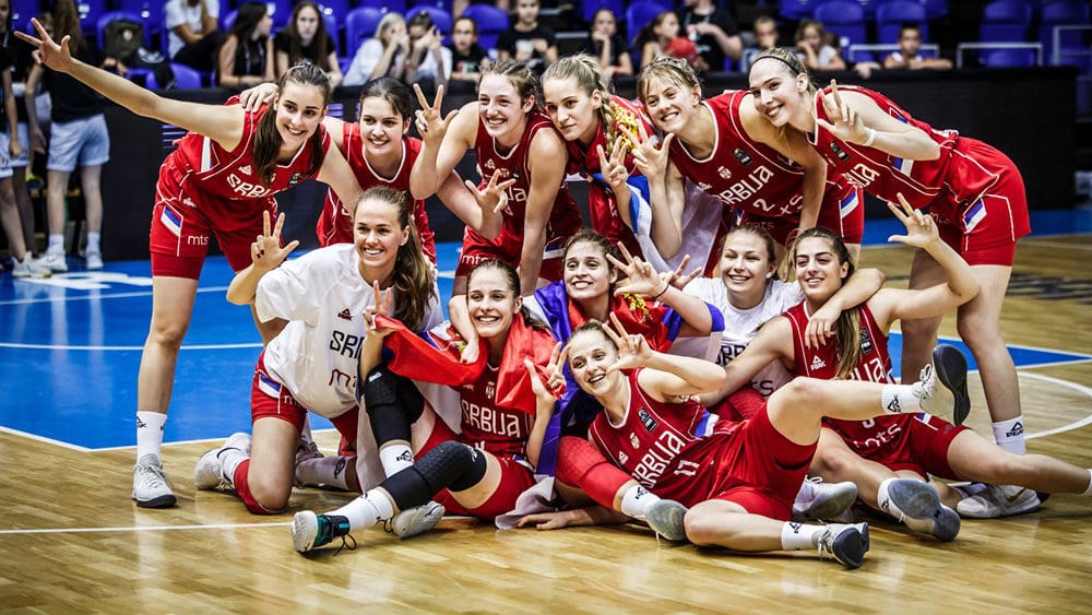 Srebro za košarkašice do 20 godina 1