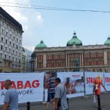 Uz nedovršenu Slaviju, gradilište i na Trgu republike 3