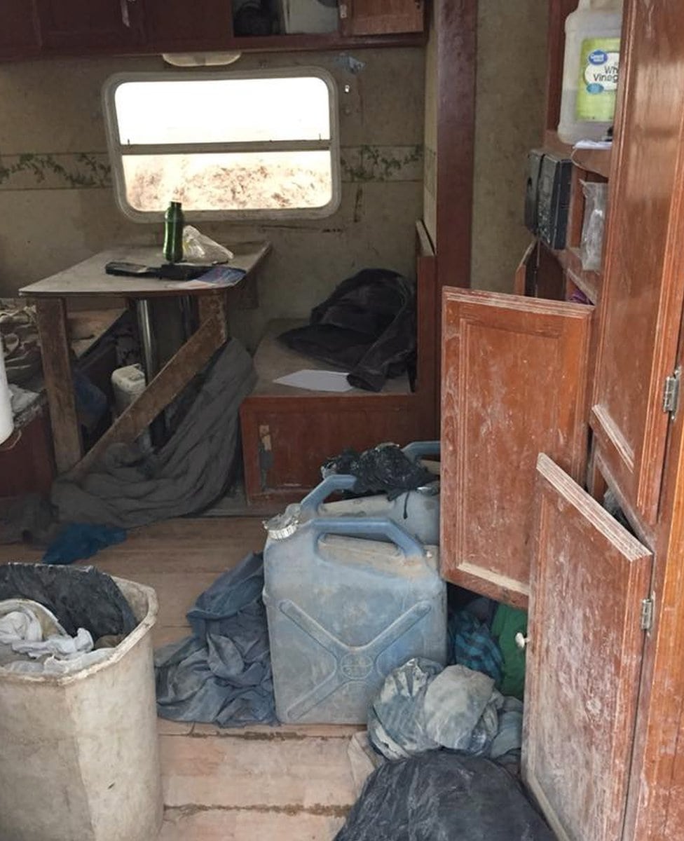 Soba u kojoj su pronaćena deca