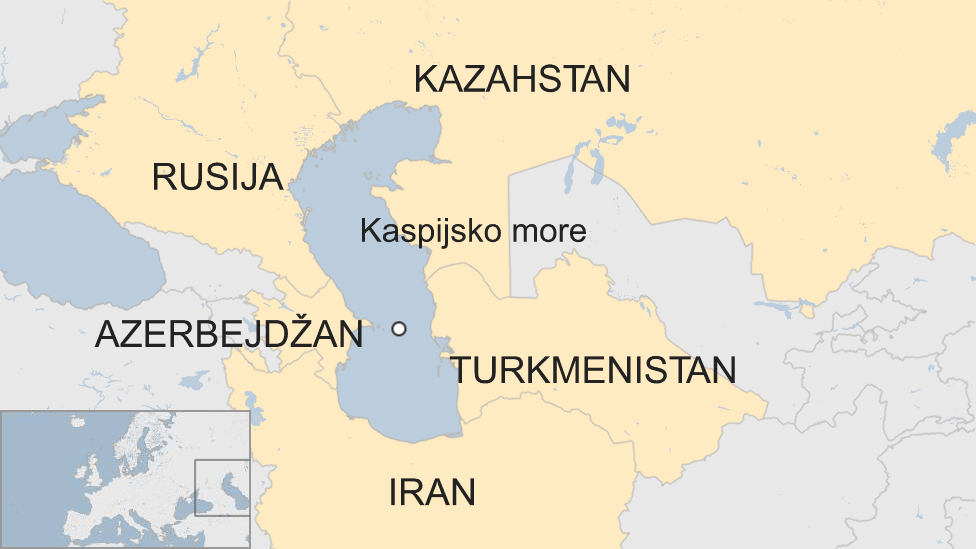 Države koje izlaze na Kaspijsko more