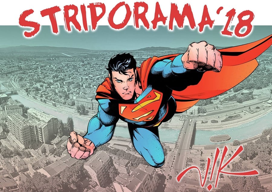 Crtež Supermena Viktora Bogdanovića