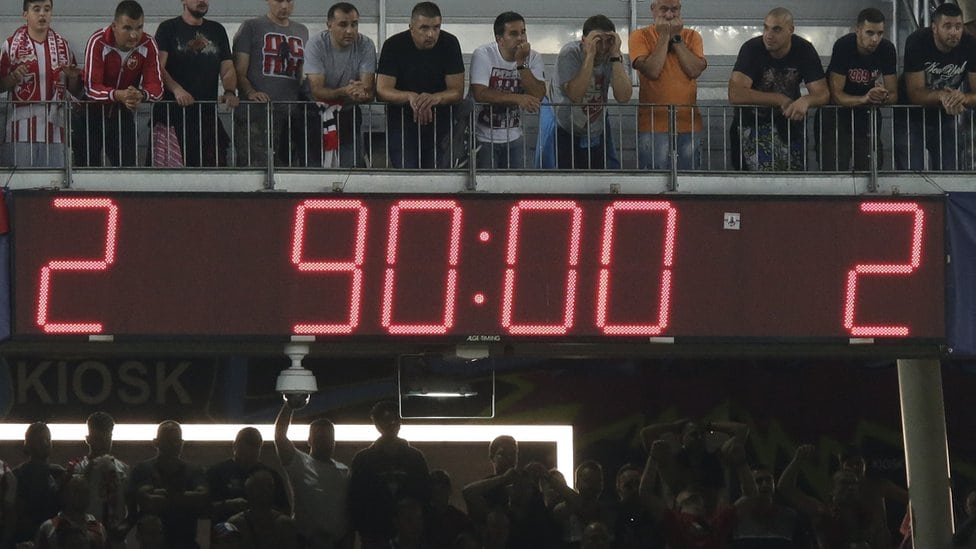 Kako se Crvena zvezda posle 26 godina vratila u evropsku elitu 2 Semafor na stadionu Salcburga