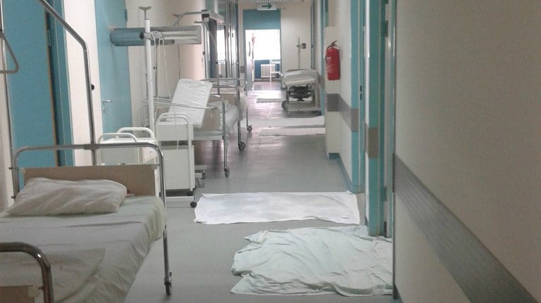 Nevreme oštetilo i novu zrenjaninsku bolnicu 1