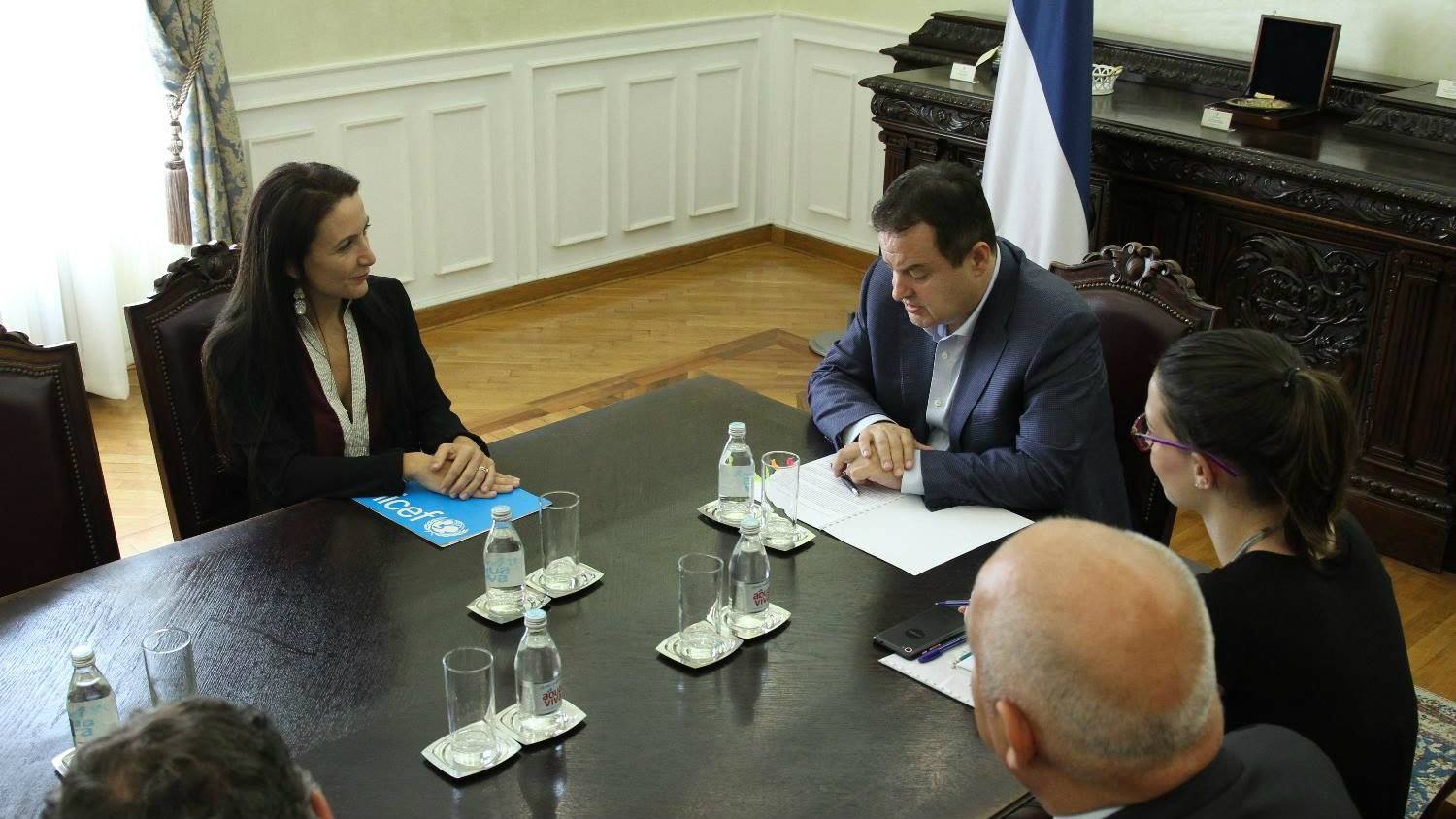 Dačić pozdravio doprinos Kancelarije UNICEF-a u Beogradu 1