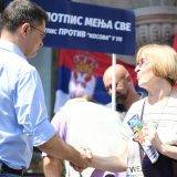 Narodna stranka nastavila akciju "Jedan potpis menja sve" 10