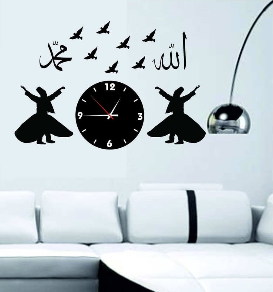 Satovi kao nesvakidašnja dekoracija u domu 6