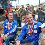 Užičani dočekali „zlatne“ paraatletičare Nebojšu Đurića i Miloša Zarića 1