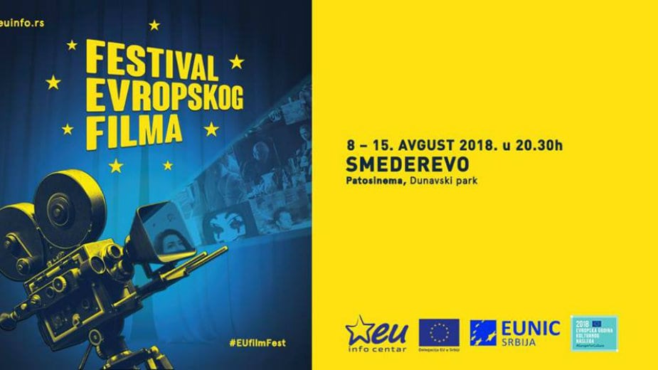 Festival evropskog filma u Smederevu od 8. do 15. avgusta 1