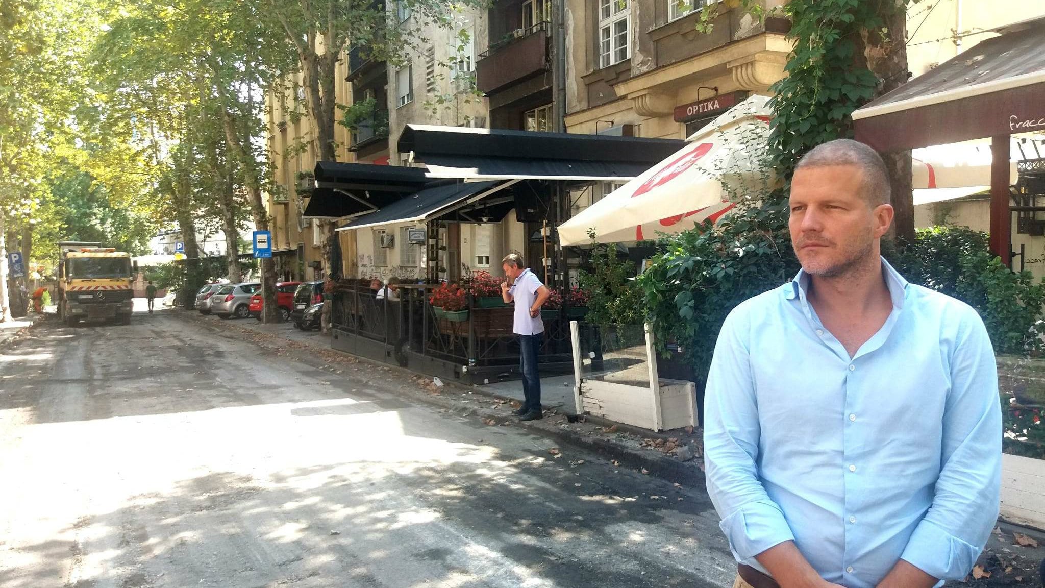 Počela rekonstrukcija Ulice Strahinjića Bana 1