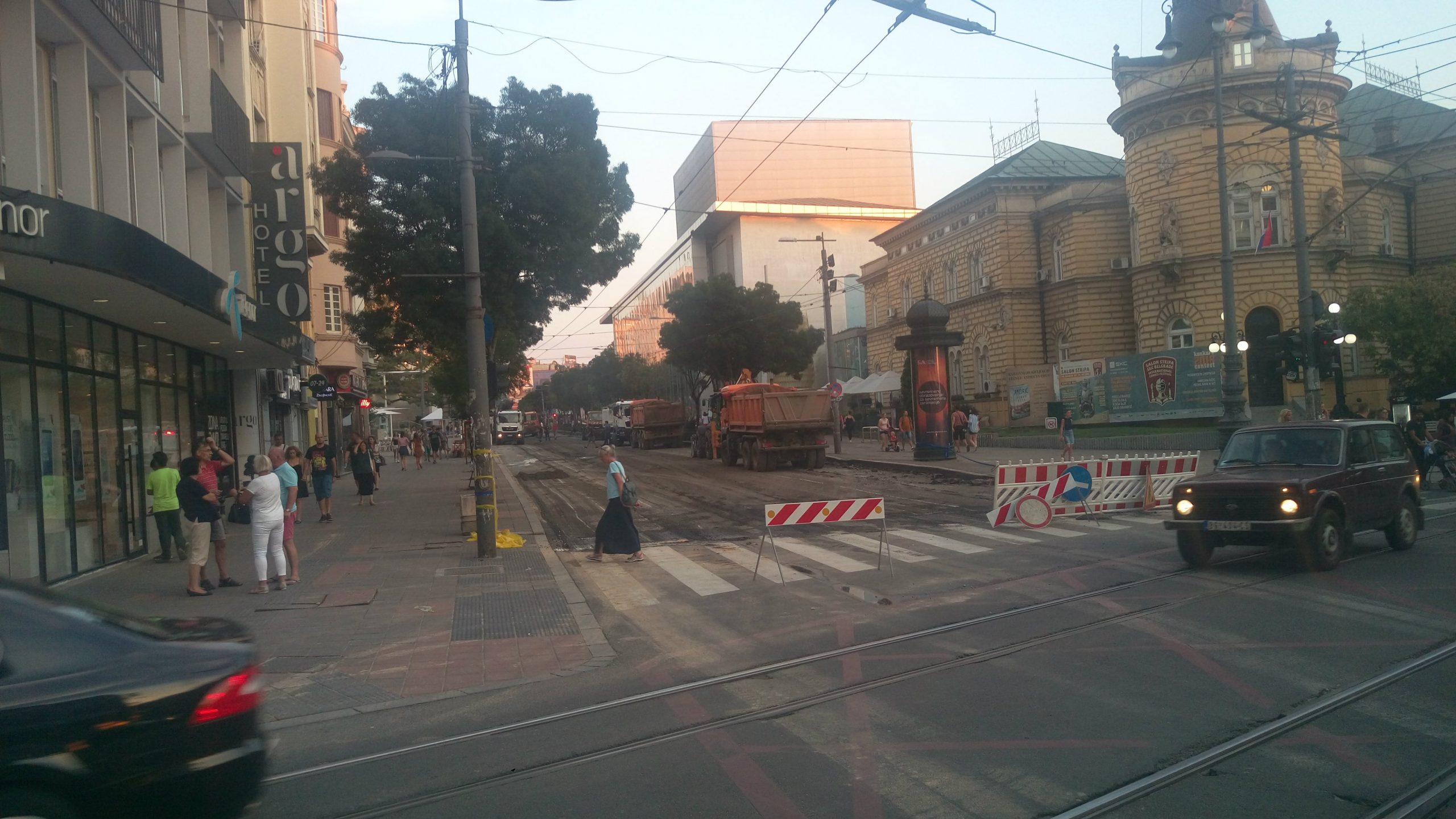 Ulica kralja Milana zatvorena za saobraćaj 1