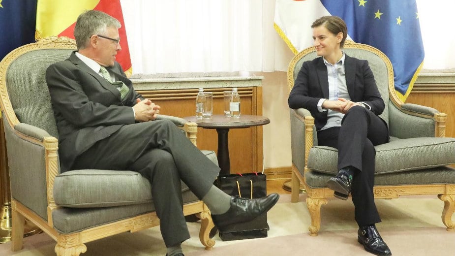 Oproštajna poseta belgijskog ambasadora 1