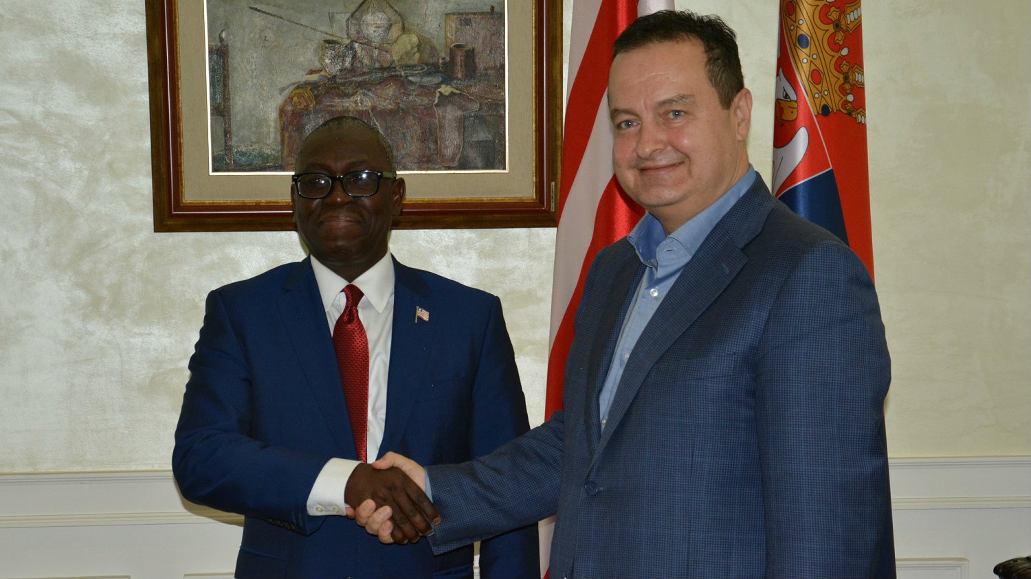 Dačić sa ministrom unutrašnjih poslova Liberije: Jačati saradnju 1