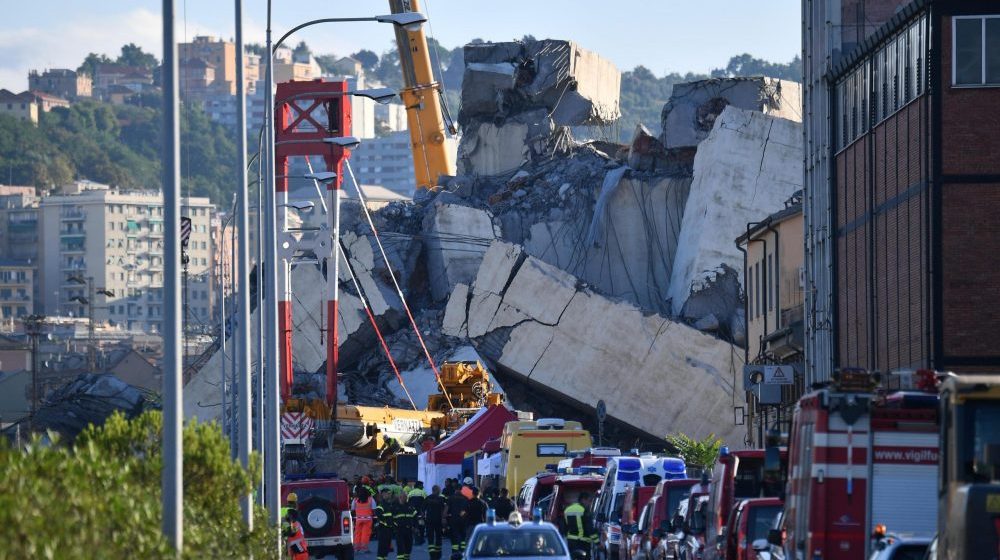 Osuđeni na zatvorske kazne zbog pada mosta u Đenovi 2018. kada su stradale 43 osobe 8