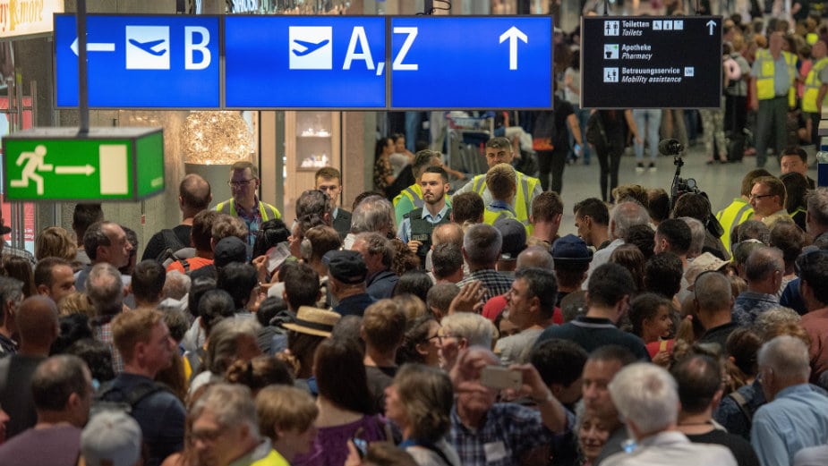 Aerodrom u Frankfurtu otvoren nakon blokade 1