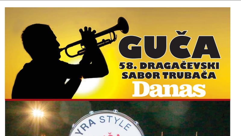 Guča 58. Dragačevski sabor trubača 1