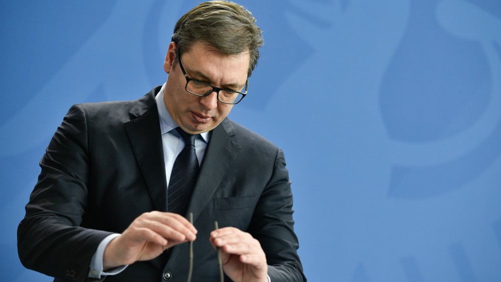 Albanski mediji: Vučić dva put ponizio Tačija 1