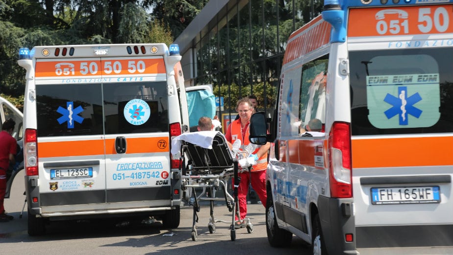 Posle udesa 56 povređenih u požaru u Bolonji 1