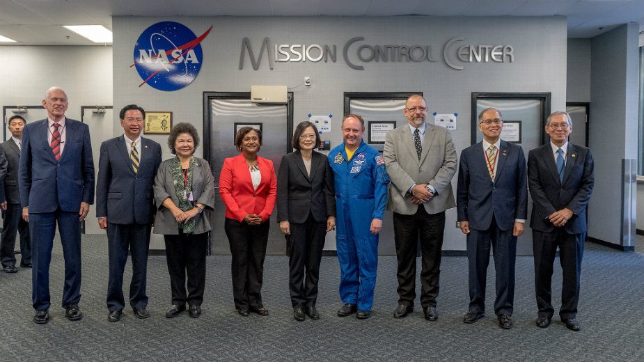 Protest Kine zbog posete Tajvana NASA 1