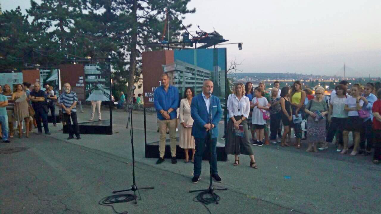 Izložba Urbanističkog zavoda otvorena sinoć na Kalemegdanu 1