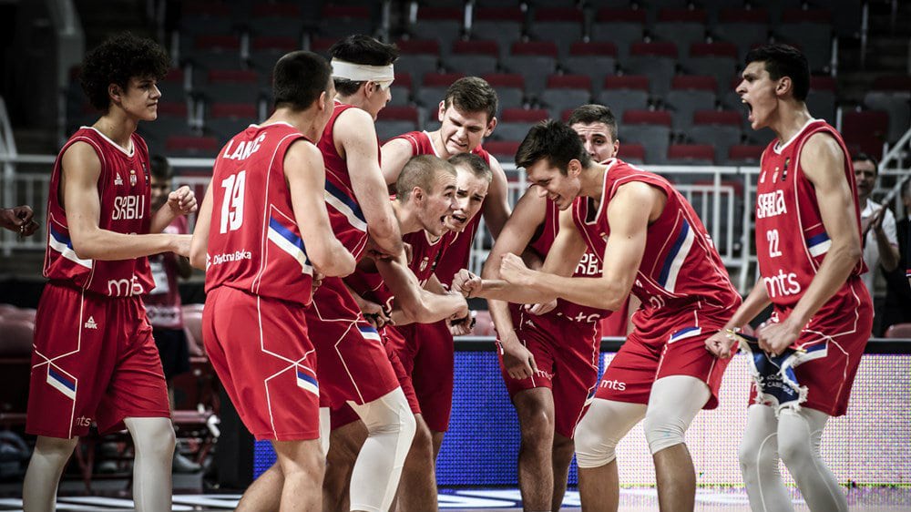 Košarkaši juniorske reprezentacije Srbije prvaci Evrope 1