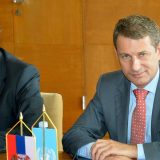 Kozarev sa šefom misije UNHCR-a 1