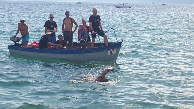 Pirotski sportista preplivao Ohridsko jezero za 7 sati 1
