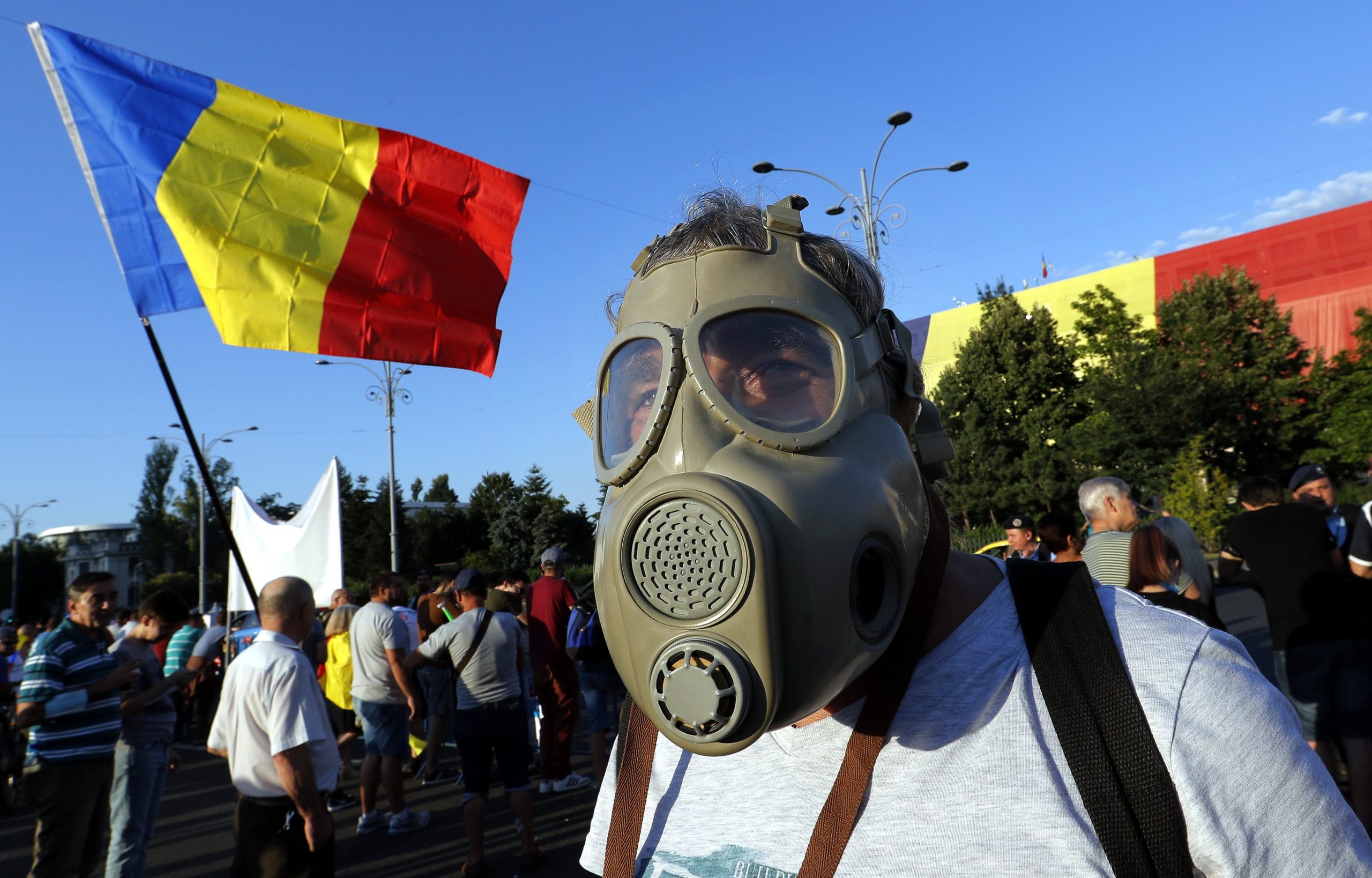 Drugi dan protesta u Rumuniji 1