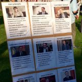 Protest Građanskog bloka 381 ispred predsedništva 2