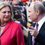 Putin stigao na svadbu austrijske ministarke 4