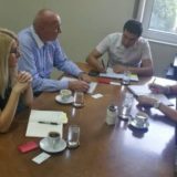 Sastanak u Regionalnoj deponiji Pirot sa saradnicom u Slovačkoj Ambasadi 1