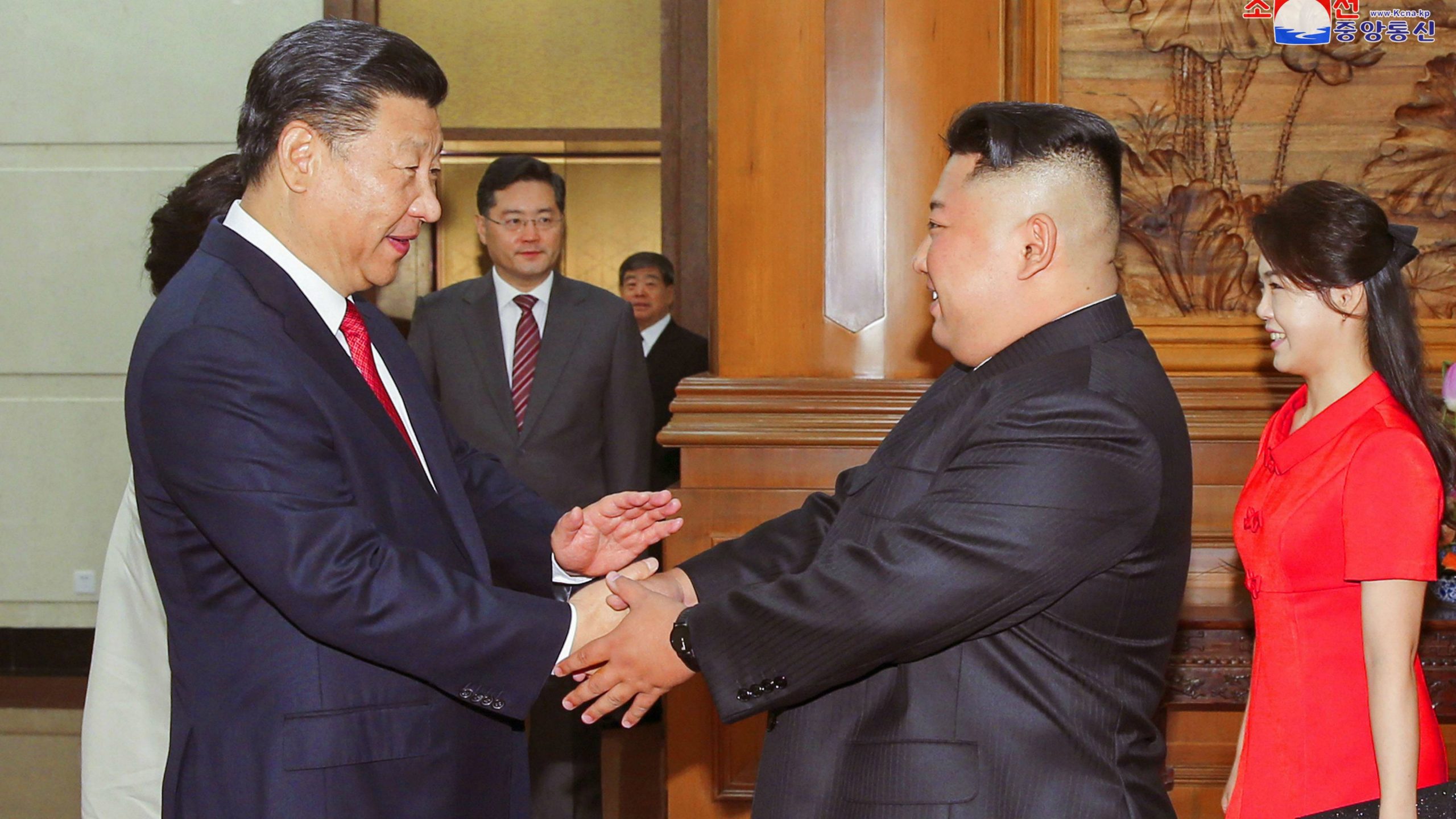 Si Đinping u septembru u poseti Kim Džong-unu 1