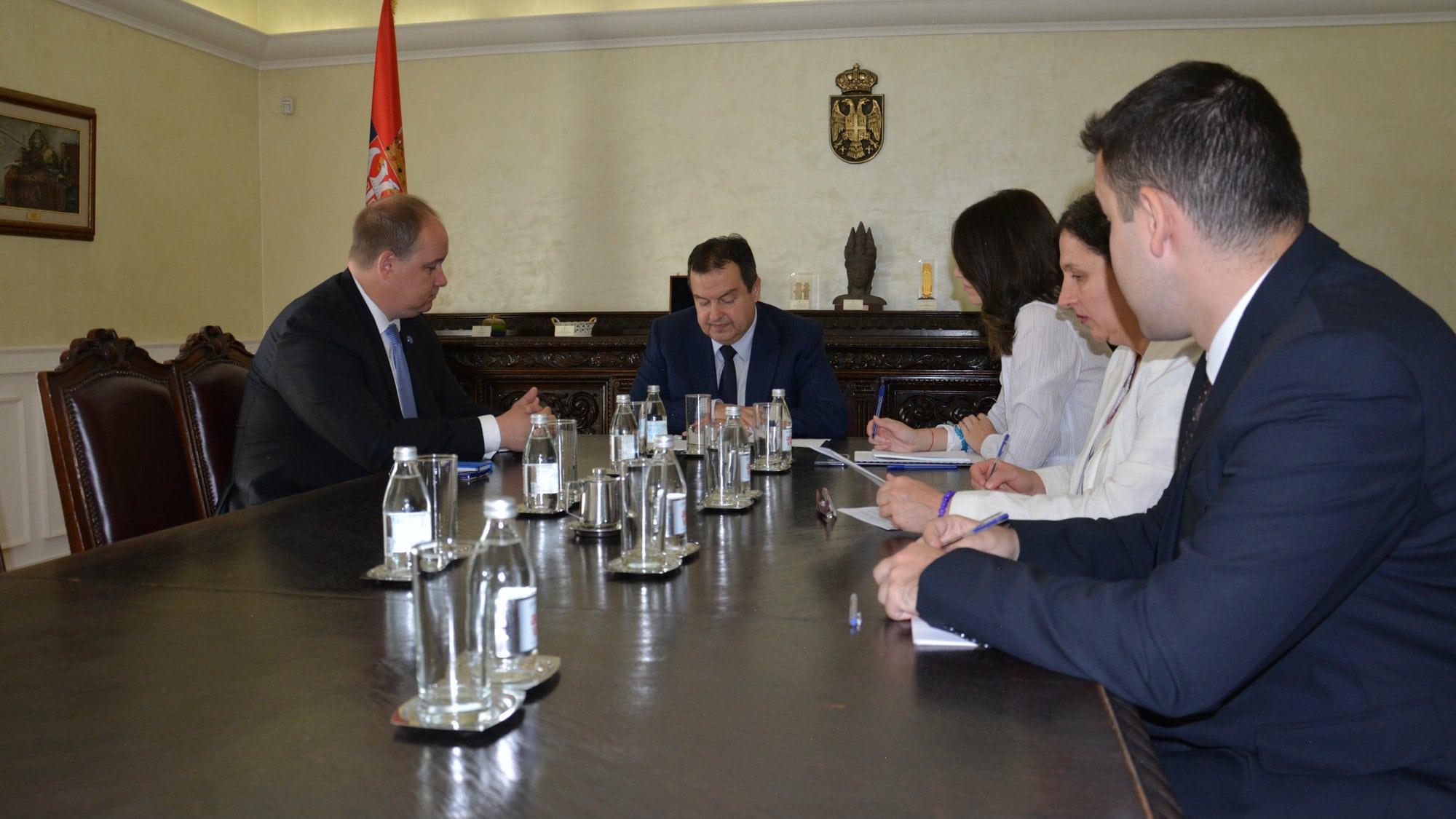 Šaer u oproštajnoj poseti Dačiću 1