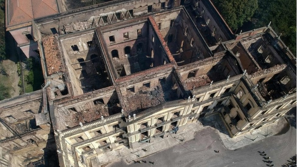 Slika uništenog muzeja
