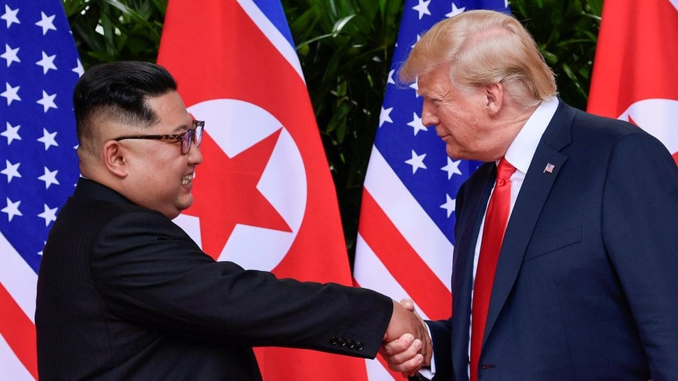 Kim Džong Un i Donald Tramp