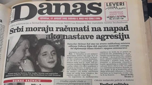 Danas (1998): Hoće li školska godina početi štrajkom? 1