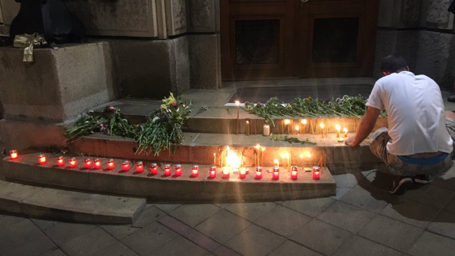 Građani protestovali zbog poginulih radnika 1