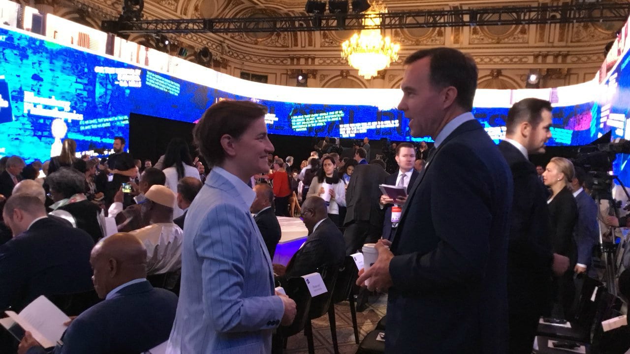 Brnabić na "Blumberg global" forumu u Njujorku 1