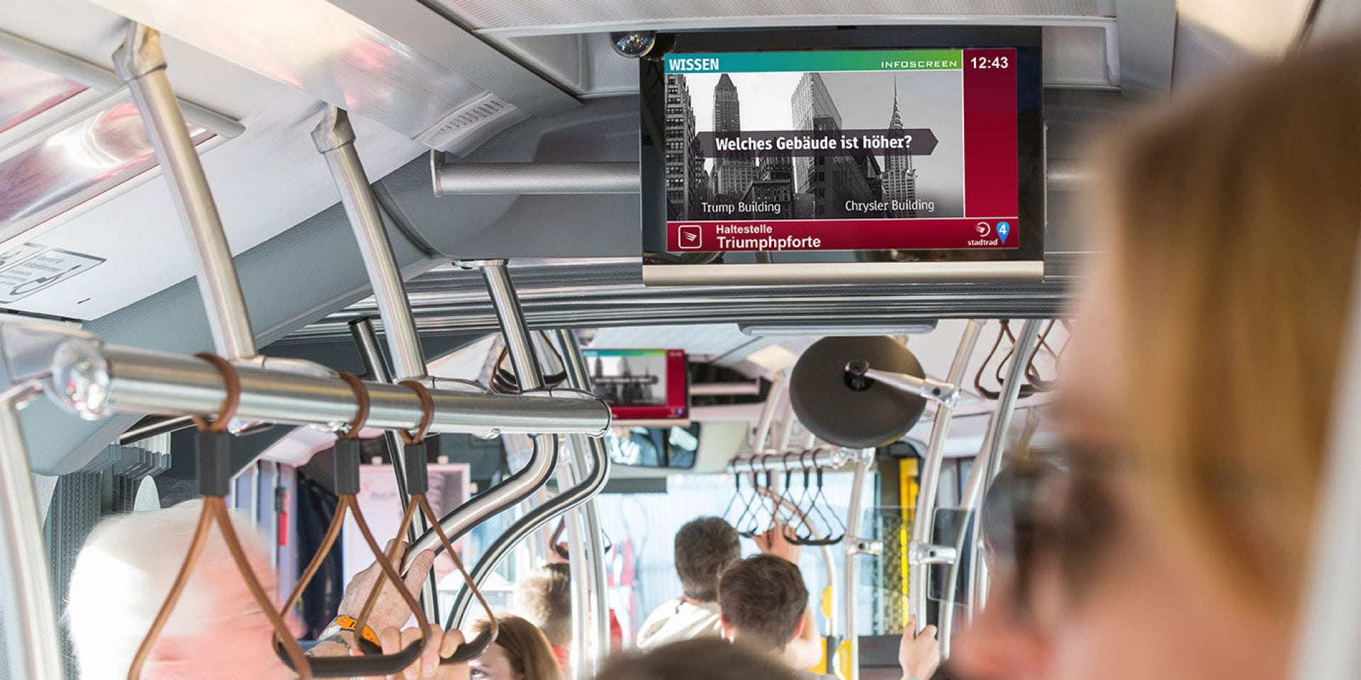 Beč: Istorijat ulica na digitalnim ekranima javnog prevoza 1