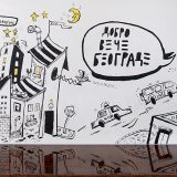 Domaći i strani umetnici slikaju murale na Dorćolu 3