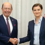 Brnabić sa državnim sekretarem SAD-a za trgovinu o razvoju ekonomskih odnosa 6
