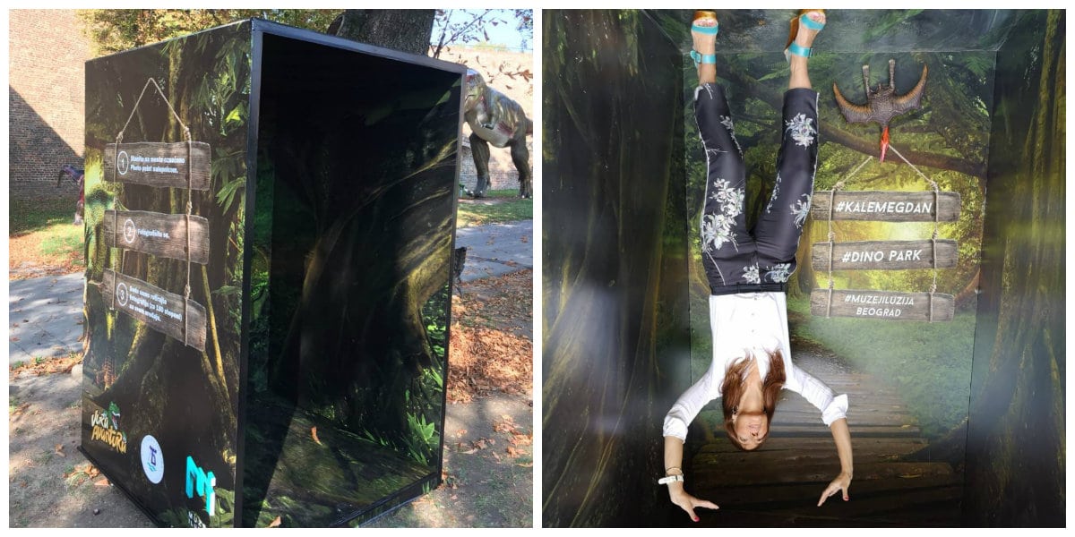 "Obrnuta soba" na Kalemegdanu 1